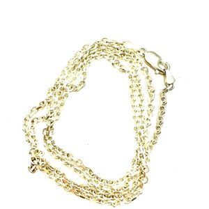 30 inch Anchor Chain Made in Italy Sterling Silver Stamped 925